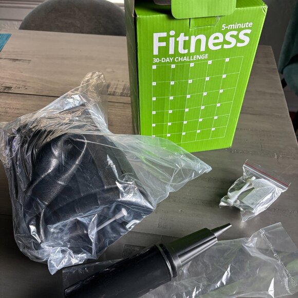 Yoga Ball Exercise Ball | Large | Open Box - Picture 2 of 3